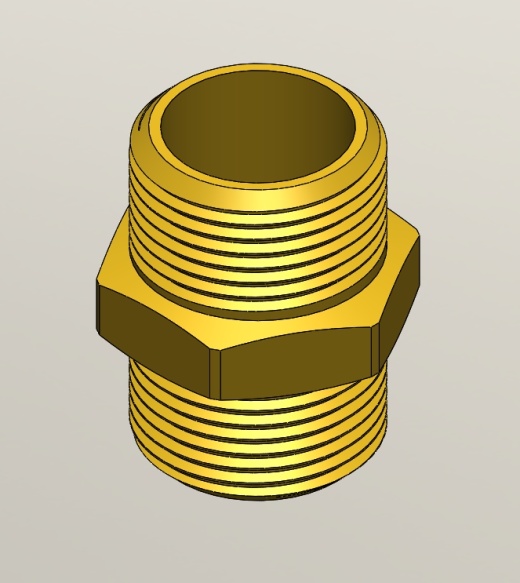 螺纹接头六角G3_4英寸缩略图